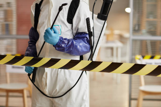 Professional Crime Scene Cleanup technician working in Upton, NY